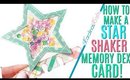 How to Make a Star Shaker Memory Dex Card using SVG file by Shara Crane, Easter Shaker Memdex