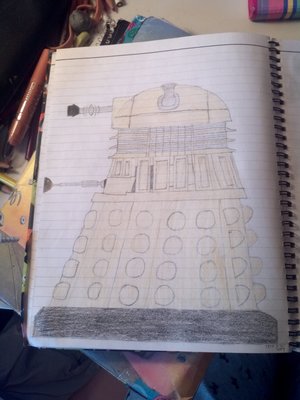 It's a Dalek (*≧ω≦)

EXTERMINATE!! 
