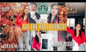 PREPPING for FALL AUTUMN! Home DECOR Shop With me, CLEAN with me, Decorate