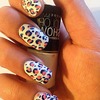 My new leopard nails