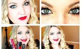 ★TUTORIAL: HOLIDAY GLAM | RED LIP OPTIONS★