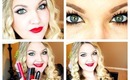 ★TUTORIAL: HOLIDAY GLAM | RED LIP OPTIONS★