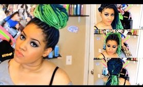 15 "Faux Locs" Hairstyles in 5 mins!