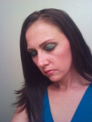 Just a full face look at the Oh the Blues eyeshadow look!
