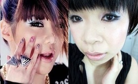 Celebrity-Inspired Makeup & Hair Tutorial: 2NE1's 'Follow Me'