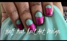 Half Moon Manicure