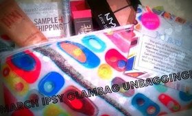 ♡ Ipsy Glambag Unbagging! | March 2014 ♡