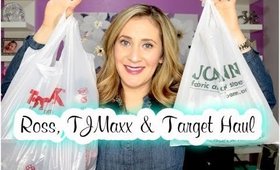 Ross, TJMaxx, Target & Joanne's Haul (Beauty, Clothes, Shoes, & Home Decor)