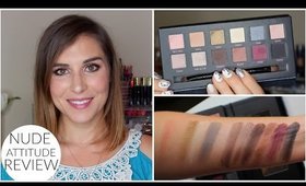 Mally Nude Attitude Eyeshadow Palette Review + Demo | Bailey B.