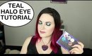 Teal Blue Halo Eye Makeup Tutorial for Hooded Eyes | All One Brand Makeup Geek
