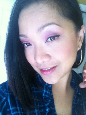 Playing w/ Pink eyeshadow look