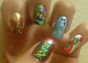 Christmas Nails 2011