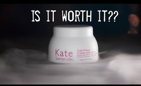 NEW! Kate Somerville Cold Cream Moisturizing Cleanser In Action + First Impressions