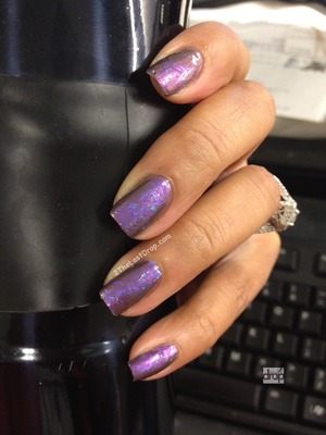 Revlon -Moon candy layered over 
China Glaze-bohemian collection