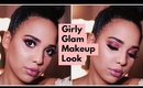 Girly Bold Glam Valentines Day Makeup Look |  Ashley Bond Beauty blogger