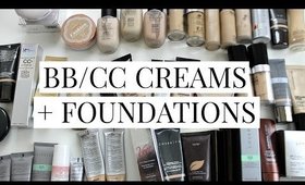 Declutter/Collection: BB/CC Creams + Foundations | Kendra Atkins