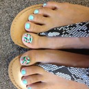 Betsy Johnson inspired toes 