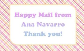 Happy Mail from Ana Navarro, Thank you!!!