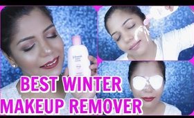 Best Winter Makeup Remover | Beauty HACK | SuperPrincessjo