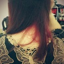 red brown hair