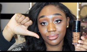 NEW LA Girl Pro Coverage HD Foundation Review and Demo | OILY SKIN | 2016