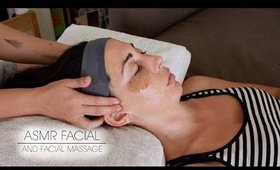 Whisper ASMR | facial, scalp massage, hair brushing