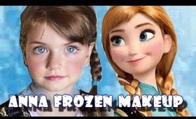 Anna Frozen Makeup Tutorial
