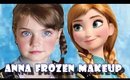 Anna Frozen Makeup Tutorial