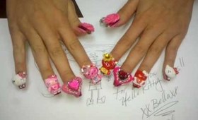 Hello Kitty by BellaGemaNails