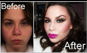 Get Ready With Me | Hair & Make-Up Transformation | Ice & Smoke Tutorial