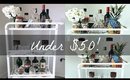 HOW TO STYLE A BAR CART FOR UNDER $50!