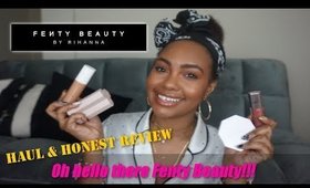 FENTY BEAUTY HAUL & REVIEW IT'S LIT | LIPSTICK AND ANISSA