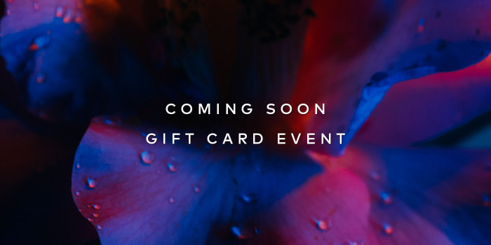 Sign up to earn gift cards while shopping our biggest event of the season here.