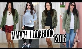 March Lookbook 2016 - Suede, Khaki & Blush | FASHION WEEK