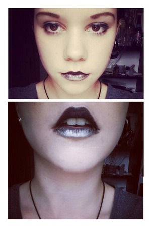 silver lips