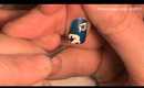 WORD BUBBLES cute SHORT NAIL fingernail design: robin moses nail art tutorial