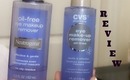 Neutrogena vs CVS Oil Free Make Up Remover | Comparison
