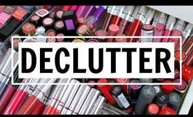 MAKEUP DECLUTTER 2017: LIPSTICKS