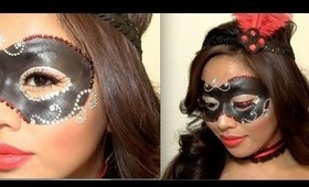 Masquerade Mask Halloween Makeup