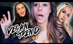 IS GOING VEGAN A TREND!? RE: @carlibybel and @tanamongeau