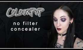 Colourpop No Filter Concealer First Impressions | Demo