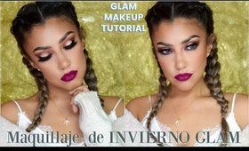 ❄Maquillaje de INVIERNO GLAM /  ⛄WINTER GLAM Makeup Tutorial| auroramakeup