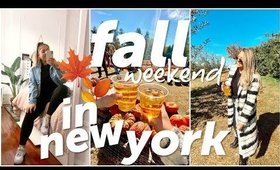 Fall Weekend in NYC: Apple Orchard, Recording my First Podcast, Fall Shopping + Haul!