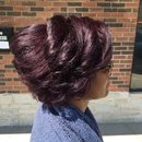 Style, Hair color and hair cut by Christy Farabaugh  
