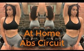 AB WORKOUT ROUTINE | at home | Abs Exercise Circuit