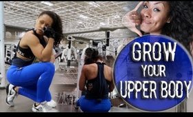 HOW TO GROW THE UPPER BODY | Cheesy Zucchini Bread?! | Bikini Prep