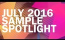 July 2016 Sample Spotlight