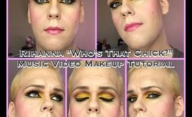 Rihanna "Who's That Chick" Music Video Makeup Tutorial
