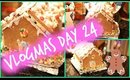 Gingerbread House FAIL | Vlogmas Day 24