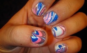 Nail Tutorial: FAVORITE Water Marble Colors